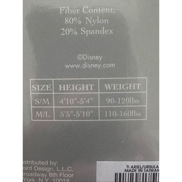 Disney Tights, The Little Mermaid - Picture 3 of 3